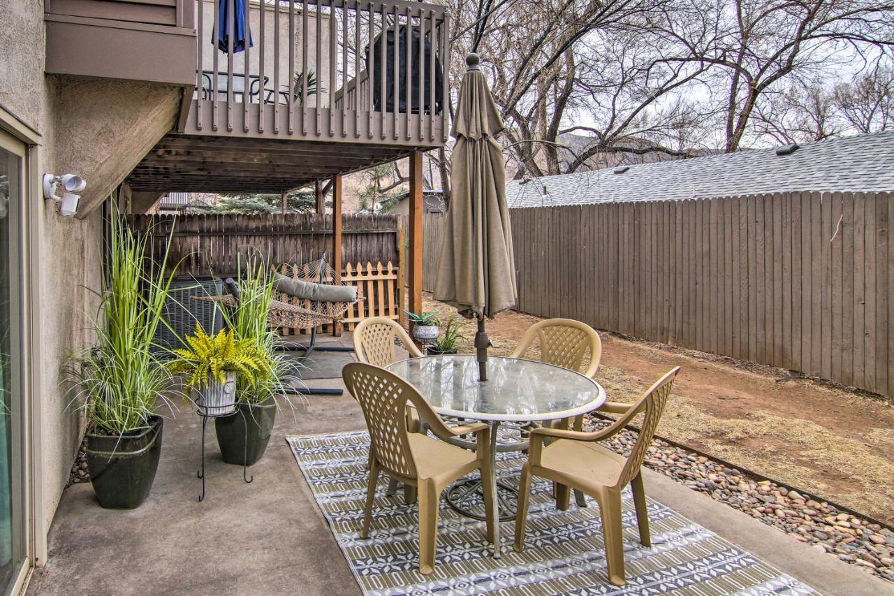 Apartament Manitou Springs Escape With Aandc And Private Deck! Zewnętrze zdjęcie